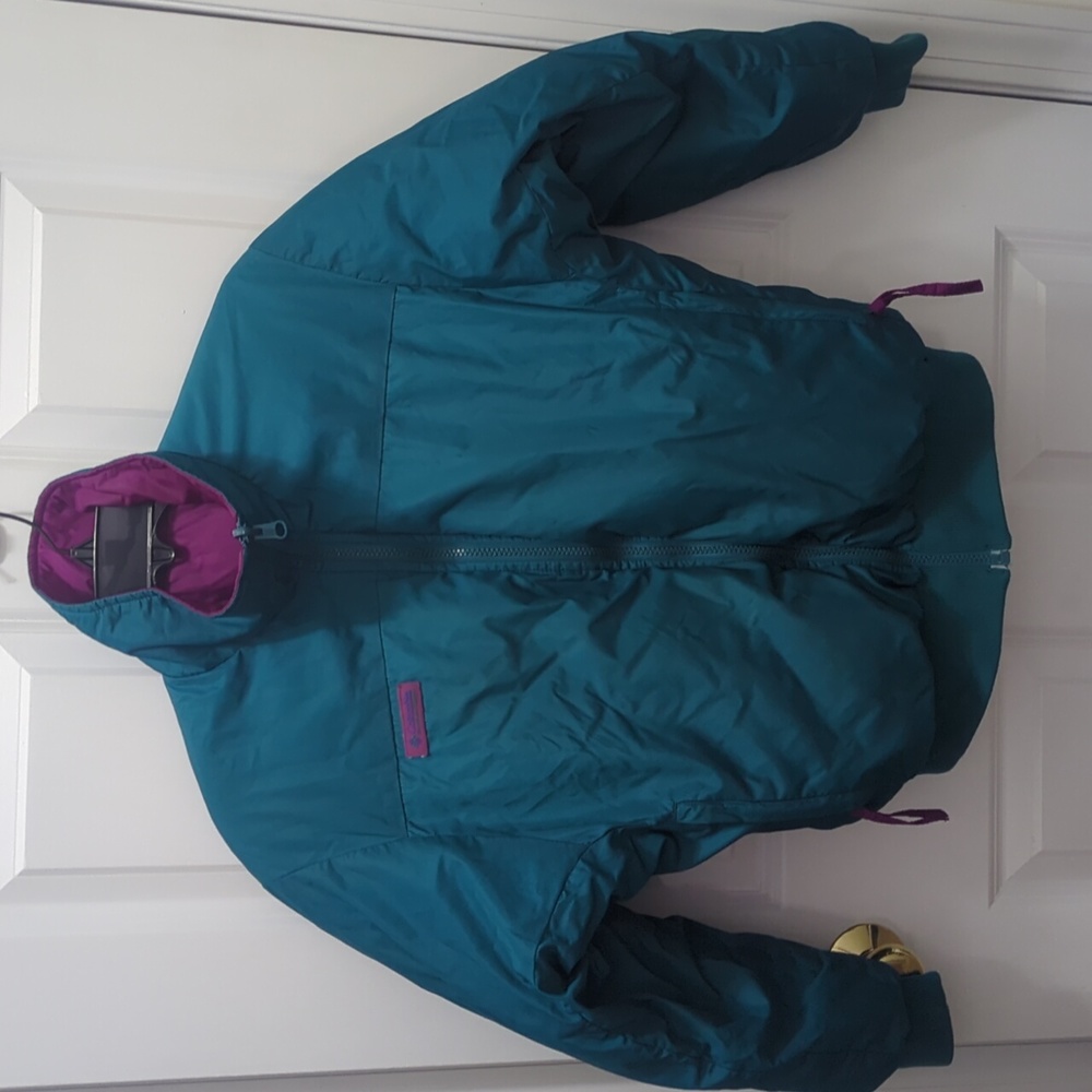 Columbia Vintage Women's Down Insulated Puffer Reversible 90s Jacket